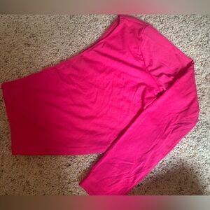 SHEIN Hot Pink Casual Top